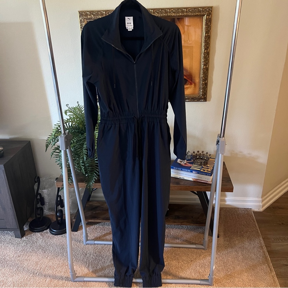 Goop x Puma Women's Windbreaker Jumpsuit in Dark Sapphire - Picture 7 of 12